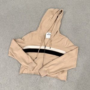 Hollister Cropped zip-up Hoodie